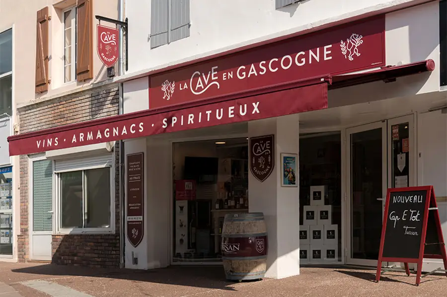 stores la cave en Gascogne