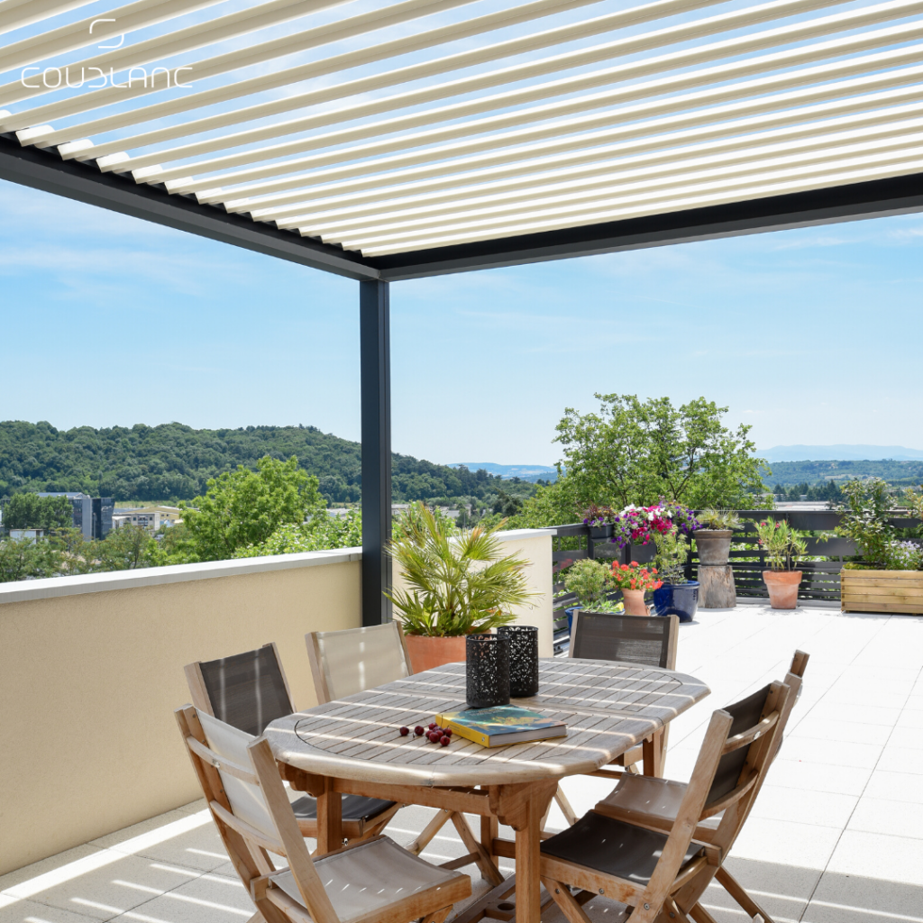 pergola lames orientables gard
