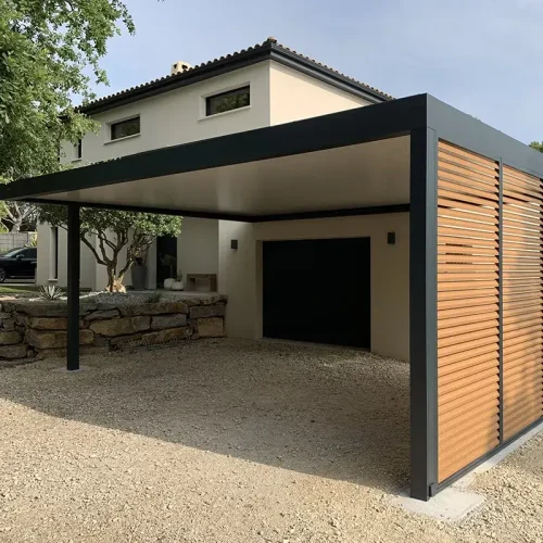 carport pour 2 voitures à Avignon, protection optimale pour votre véhicule
